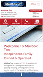 Mobile Screenshot of mailboxtoomo.com